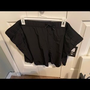 Black sport shorts